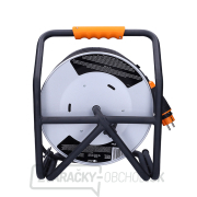 Solight predlžovací prívod - na kovovom bubne, 4 zásuvky, 40m kábel guma-neoprén, 3x 2,5mm2, IP44 náhled