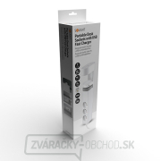 Solight 3z + USB A+C prenosné stolné zásuvky, 2m, biela, USB rýchlonabíjačka 20W PD Náhľad