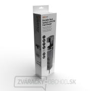 Solight 3z + USB A + C prenosné stolné zásuvky, 2m, čierna, USB rýchlonabíjačka 20W PD náhled