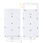 Solight prepäťová ochrana, 8z, USB A + C, 2m, biela náhled