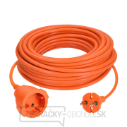 Solight 1z pohyblivý prívod - spojka, 10m, 2 x 1,5 mm2, oranžová Náhľad