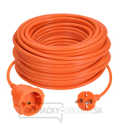 Solight 1z pohyblivý prívod - spojka, 25m, 2 x 1,5mm2, oranžová Náhľad