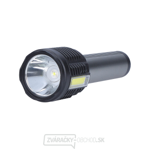 Solight LED nabíjacie ručné svietidlo, 150+150lm, Li-Ion gallery main image