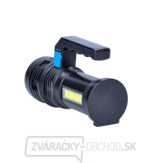 Solight LED nabíjacie svietidlo s rukoväťou a bočným svetlom, 150+100lm, Li-Ion Náhľad