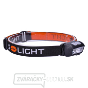 Solight LED čelové nabíjacie svietidlo, 150 + 100lm, biele a červené svetlo, Li-Ion Náhľad
