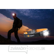 Solight LED čelové nabíjacie svietidlo, 150 + 100lm, biele a červené svetlo, Li-Ion náhled