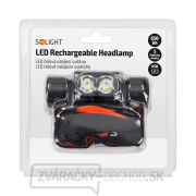 Solight LED čelové nabíjacie svietidlo, 650lm, Li-Ion náhled