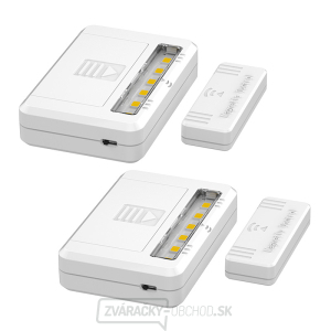 Solight LED svetielka do skríň, komôd a zásuviek, 40lm, 2x AAA, 2ks v balení gallery main image
