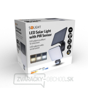 Solight LED solárne osvetlenie so senzorom, 11W, 1200lm, 3 CCT, Li-Ion, čierna náhled