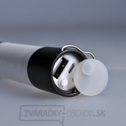 Solight LED nabíjacie ručné svietidlo s kampingovou lucernou, 250lm, power bank, Li-Ion náhled