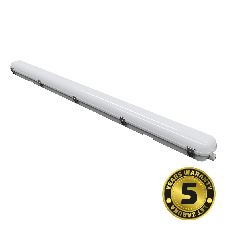 Solight LED osvetlenie prachotesné, IP65, 60W, 7800lm, 4000K, 155cm, Lifud, 5 rokov záruka WPT-60W-001