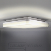 Solight LED vonkajšie osvetlenie, prisadené, štvorcové, IP54, 15W, 1150lm, 4000K, 22cm náhled