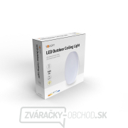 Solight LED vonkajšie osvetlenie, prisadené, okrúhle, IP54, 15W, 1150lm, 4000K, 22cm náhled