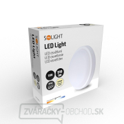 Solight LED vonkajšie osvetlenie okrúhle, 13W, 910lm, 4000K, IP54, 17cm náhled