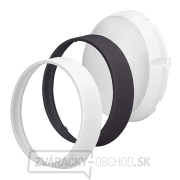 Solight LED vonkajšie osvetlenie, nastaviteľná teplota svetla - 3CCT, 15/18/20W, 1800lm, 22cm, 2v1 - biely a čierny kryt náhled