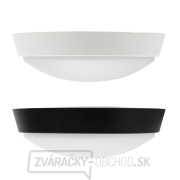 Solight LED vonkajšie osvetlenie, nastaviteľná teplota svetla - 3CCT, 15/18/20W, 1800lm, 22cm, 2v1 - biely a čierny kryt náhled