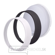 Solight LED vonkajšie osvetlenie so senzorom a nastaviteľnou CCT, 18W, 1800lm, 22cm, 2v1 - biely a čierny kryt náhled