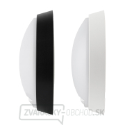 Solight LED vonkajšie osvetlenie so senzorom a nastaviteľnou CCT, 18W, 1800lm, 22cm, 2v1 - biely a čierny kryt náhled