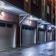 Solight LED vonkajšie osvetlenie okrúhle, 13W, 910lm, 4000K, IP54, 17cm, šedá farba Náhľad