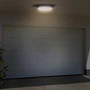 Solight LED vonkajšie osvetlenie okrúhle, 13W, 910lm, 4000K, IP54, 17cm, šedá farba Náhľad