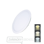 Solight LED mini panel CCT, podhľadový, 6W, 450lm, 3000K, 4000K, 6000K, okrúhly gallery main image