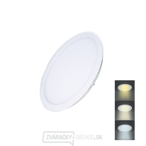 Solight LED mini panel CCT, podhľadový, 6W, 450lm, 3000K, 4000K, 6000K, okrúhly gallery main image