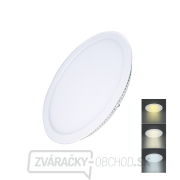 Solight LED mini panel CCT, podhľadový, 12W, 900lm, 3000K, 4000K, 6000K, okrúhly gallery main image