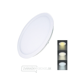 Solight LED mini panel CCT, podhľadový, 12W, 900lm, 3000K, 4000K, 6000K, okrúhly gallery main image