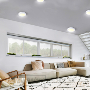 Solight LED mini panel CCT, prisadený, 12W, 900lm, 3000K, 4000K, 6000K, okrúhly Náhľad