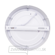 Solight LED mini panel CCT, prisadený, 12W, 900lm, 3000K, 4000K, 6000K, okrúhly náhled