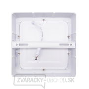 Solight LED mini panel CCT, prisadený, 12W, 900lm, 3000K, 4000K, 6000K, štvorcový náhled