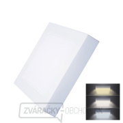 Solight LED mini panel CCT, prisadený, 12W, 900lm, 3000K, 4000K, 6000K, štvorcový gallery main image