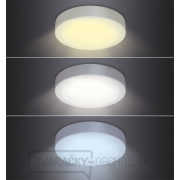 Solight LED mini panel CCT, prisadený, 18W, 1530lm, 3000K, 4000K, 6000K, okrúhly náhled