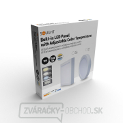 Solight LED mini panel CCT, prisadený, 18W, 1530lm, 3000K, 4000K, 6000K, štvorcový náhled