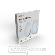 Solight LED mini panel, podhľadový, 18W, 1530lm, 3000K, tenký, okrúhly, biely Náhľad