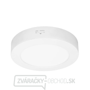 Solight LED mini panel kúpeľňový 2v1, 3CCT, podhľadový/prisadený, 12W, 1020lm, IP54, biela, okrúhly náhled