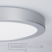 Solight LED mini panel kúpeľňový 2v1, 3CCT, podhľadový/prisadený, 18W, 1530lm, IP54, strieborná, okrúhly náhled
