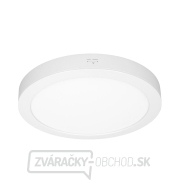 Solight LED mini panel kúpeľňový 2v1, 3CCT, podhľadový/prisadený, 24W, 2040lm, IP54, biela, okrúhly náhled