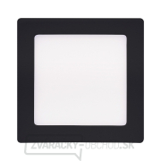 Solight LED mini panel CCT, prisadený, 12W, 900lm, 3000K, 4000K, 6000K, štvorcový, čierna farba Náhľad