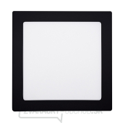 Solight LED mini panel CCT, prisadený, 18W, 1530lm, 3000K, 4000K, 6000K, štvorcový, čierna farba Náhľad