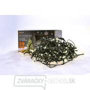 Solight LED vonkajšia vianočná reťaz, 200 LED, 20m, prívod 5m, 8 funkcií, časovač, IP44, teplá biela Náhľad