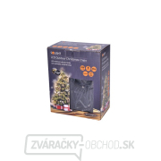 Solight LED vonkajšia vianočná reťaz, 200 LED, 20m, prívod 5m, 8 funkcií, časovač, IP44, teplá biela náhled