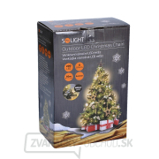 Solight LED vonkajšia vianočná reťaz, 200 LED, 10m, prívod 5m, 8 funkcií, IP44, teplá biela náhled