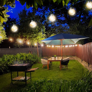 Solight LED vonkajšia reťaz s žiarovkami, 25 žiaroviek, 15m +5m, 750lm, teplá biela Náhľad