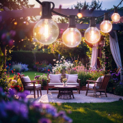 Solight LED vonkajšia reťaz s žiarovkami, 25 žiaroviek, 15m +5m, 750lm, teplá biela náhled