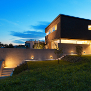 Solight LED vonkajšie nástenné osvetlenie Modena, 12W, 800lm, 3CCT, čierna Náhľad