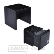 Solight LED vonkajšie nástenné osvetlenie Parma, 6W, 420lm, 3000K, čierna náhled