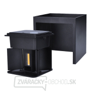 Solight LED vonkajšie nástenné osvetlenie Parma, 6W, 420lm, 3000K, čierna náhled