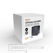 Solight LED vonkajšie nástenné osvetlenie Parma, 6W, 420lm, 3000K, čierna náhled