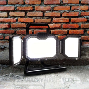 Solight LED reflektor 50W, prenosný, nabíjací, 5000lm, oranžovo-čierny Náhľad